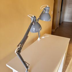 Set of 2 IKEA TERTIAL lamps, both in perfect working condition.