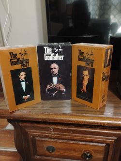 The Godfather Trilogy VHS Set Parts I II III