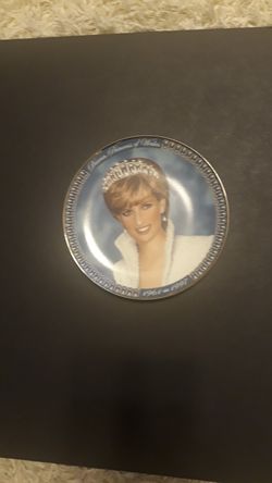 Princess Diana "A tribute" plate