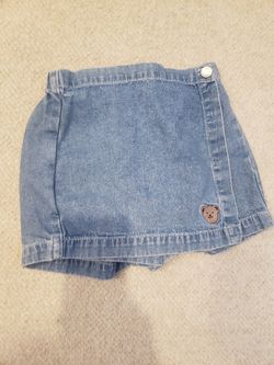 3T Denim Skort