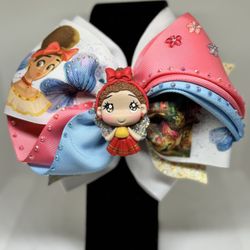 Clay doll Bow 