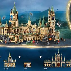 Lego Harry Potter Hogwarts Mega Castle (six new sets)