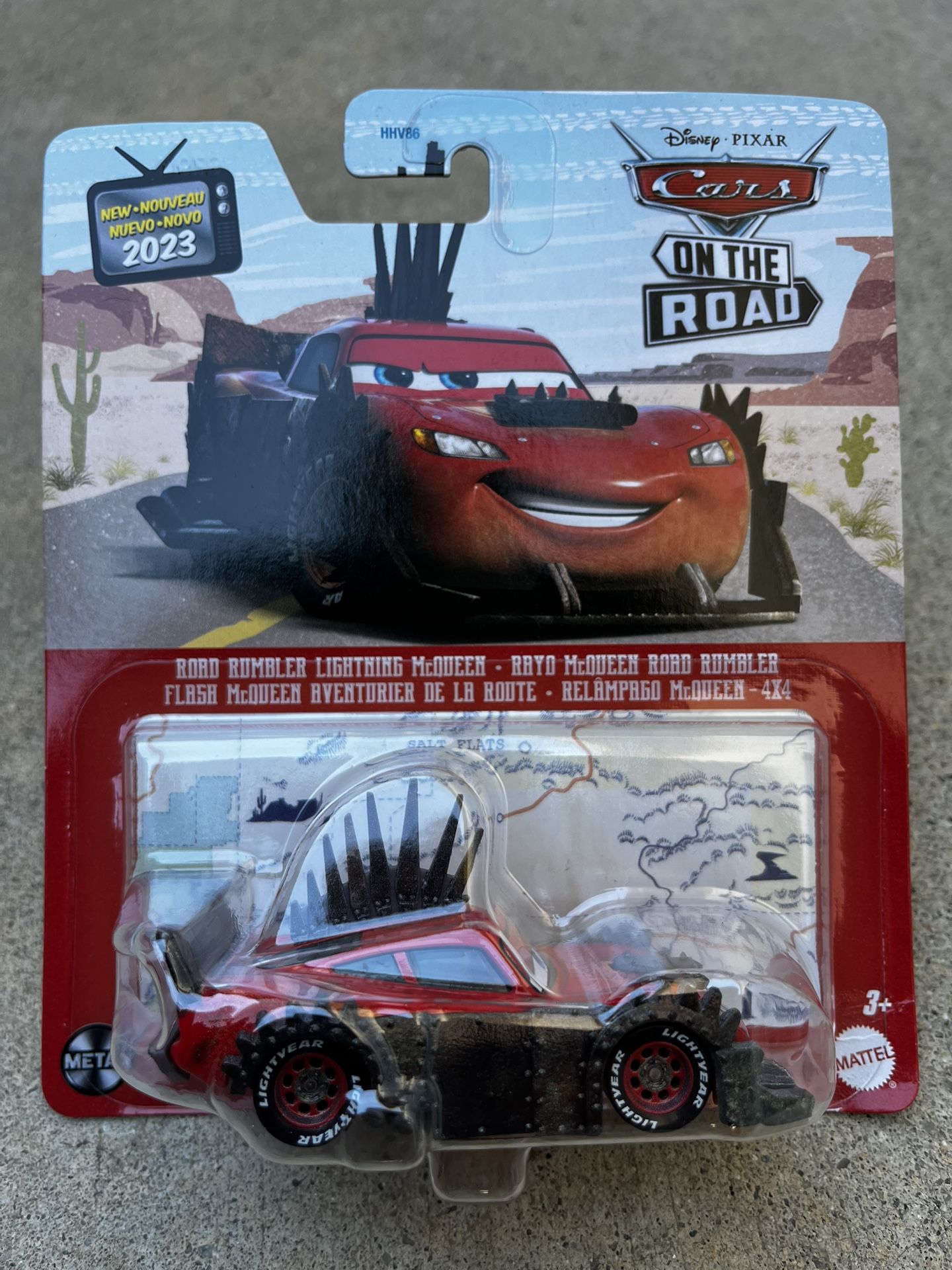 Disney Pixar Cars Road Rumbler Lightning McQueen 2023