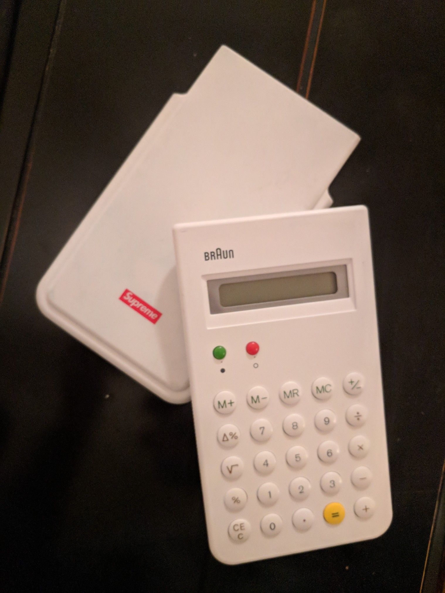 Supreme x Braun Calculator Collaboration