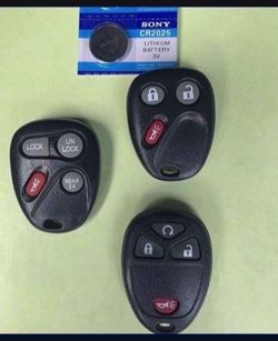Controles Para Chevy Keys And Silverado Colorado trailbalazer Remotes Fobs Gmc Sierra Cadillac Escalade