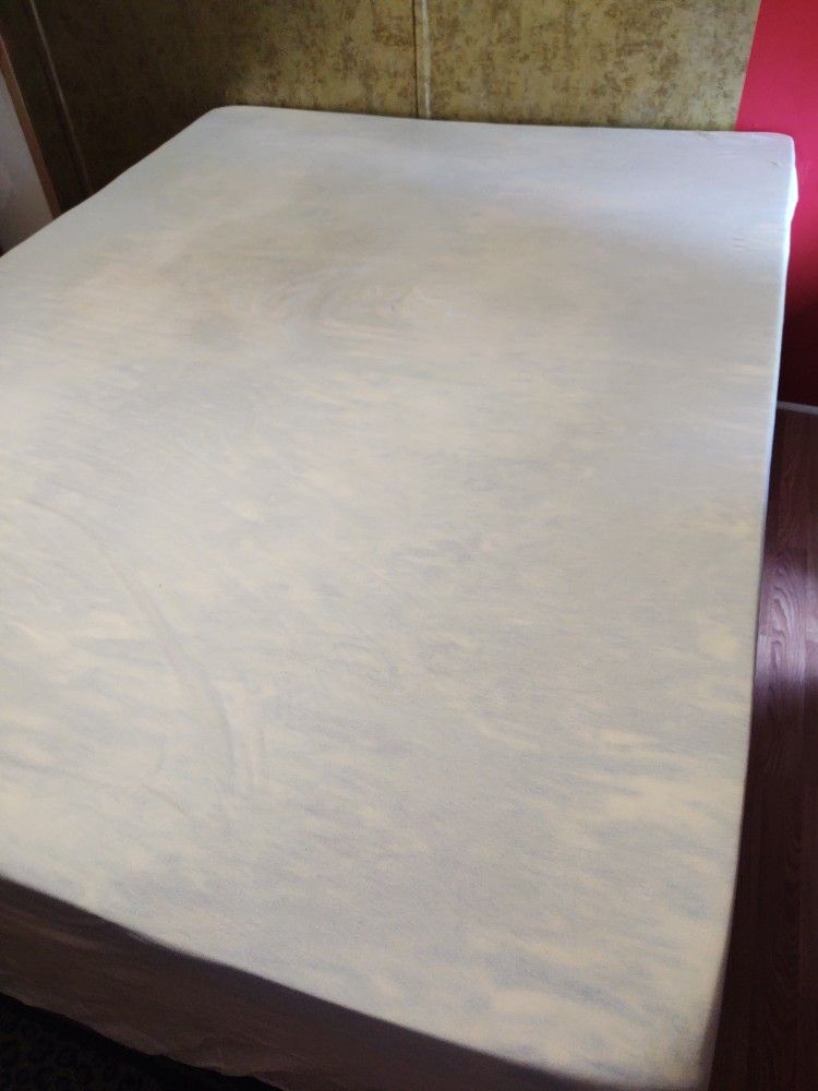 Mattress Including Box spring And Rails