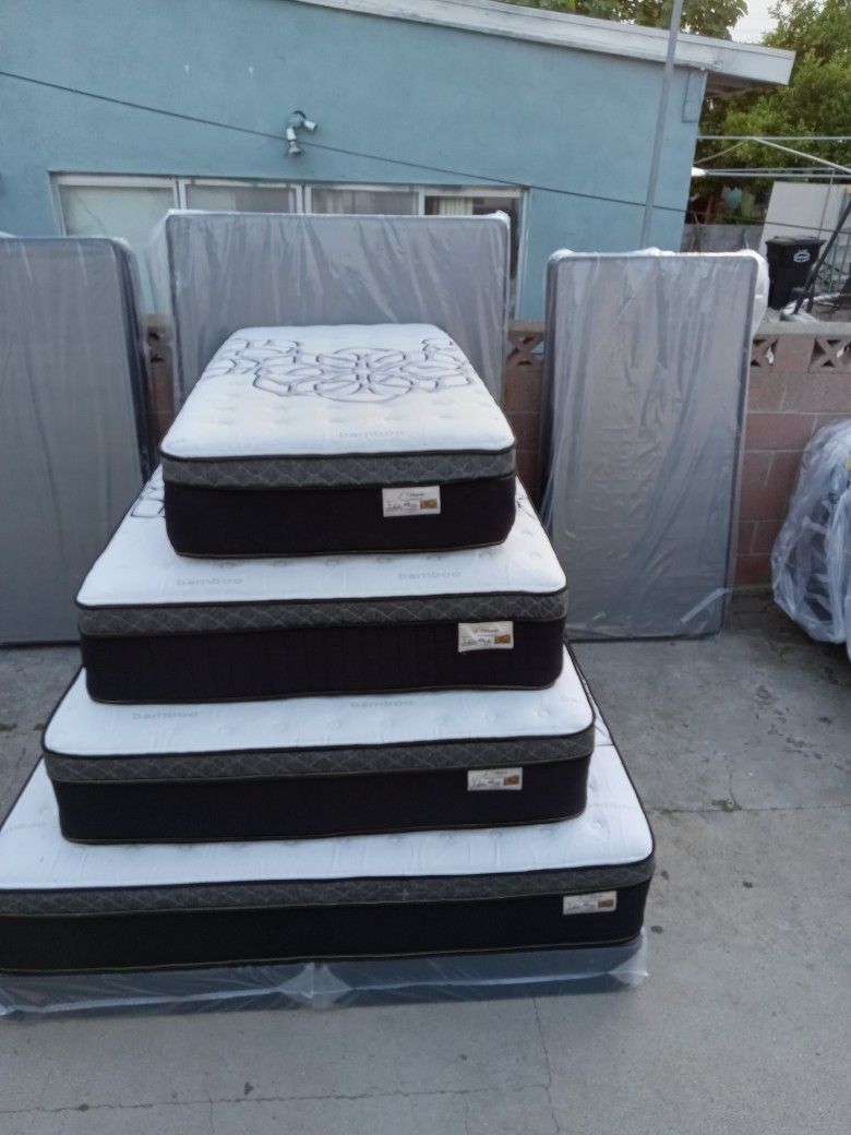 New Mattress. ▫️ All Sizes Available. ▫️ Delivery Available  ▫️ Queen Size Mattress Pillow Top 12\