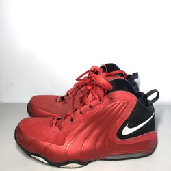 Nike Air Max Wavy AV8061 600 University Red Black Lace Basketball Men Sz 9.5M US