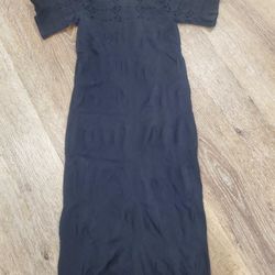 Black pencil dress size XS/s