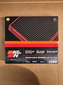 K&N Air filter,Nissan