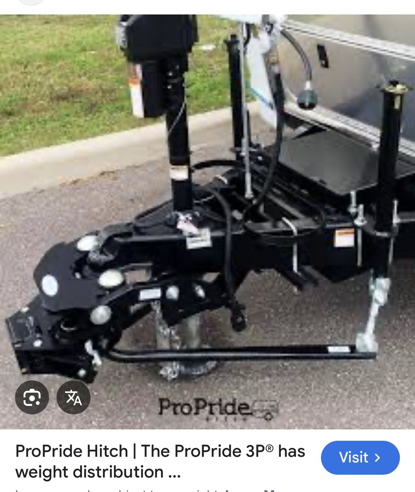 ProPride P-3 Weight Distribution Hitch