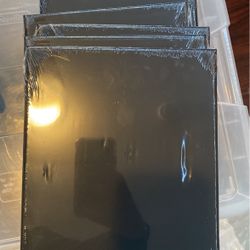 6 Black Medium Canvas