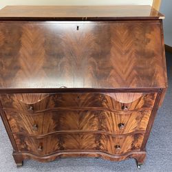 Antique Late 19th Century George C. Flint Co. Secretary Desk