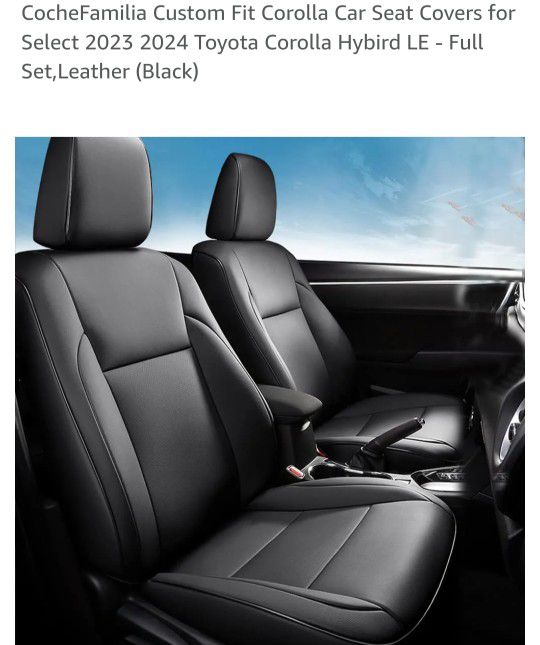 Coach Familia Leather Seat Covers 