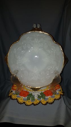 Vintage milk glass