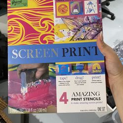 Screen Print Arts & Crafts Kit