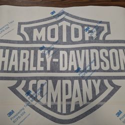 Harley Davidson  Decal Sticker 32x24 Inches