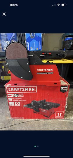 CRAFTSMAN 4-Inches x 36-Inches Belt 5 -Amp Benchtop Sander