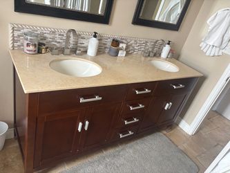 Double Bathroom Vanity