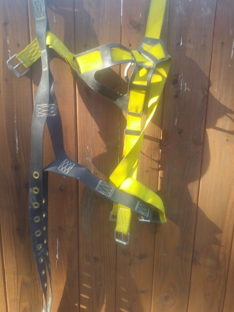 Used safty belts work good around home or on the Farm.