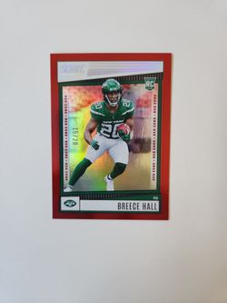 Breece Hall score redzone rookie /20