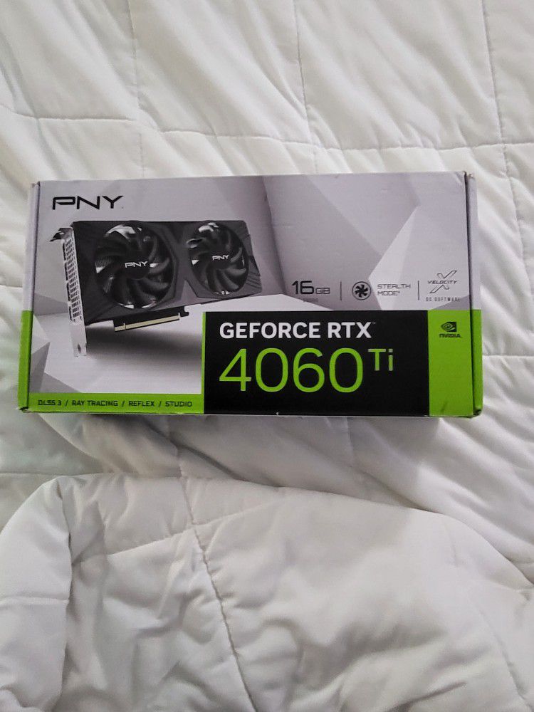 PNY GeForce RTX™ 4060 Ti 16GB Verto (New In Box)