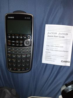 Casio FX-CG10 PRIZM Color Graphing Calculator (Black)

