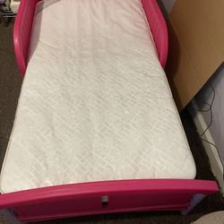 Pink Toddler Bed