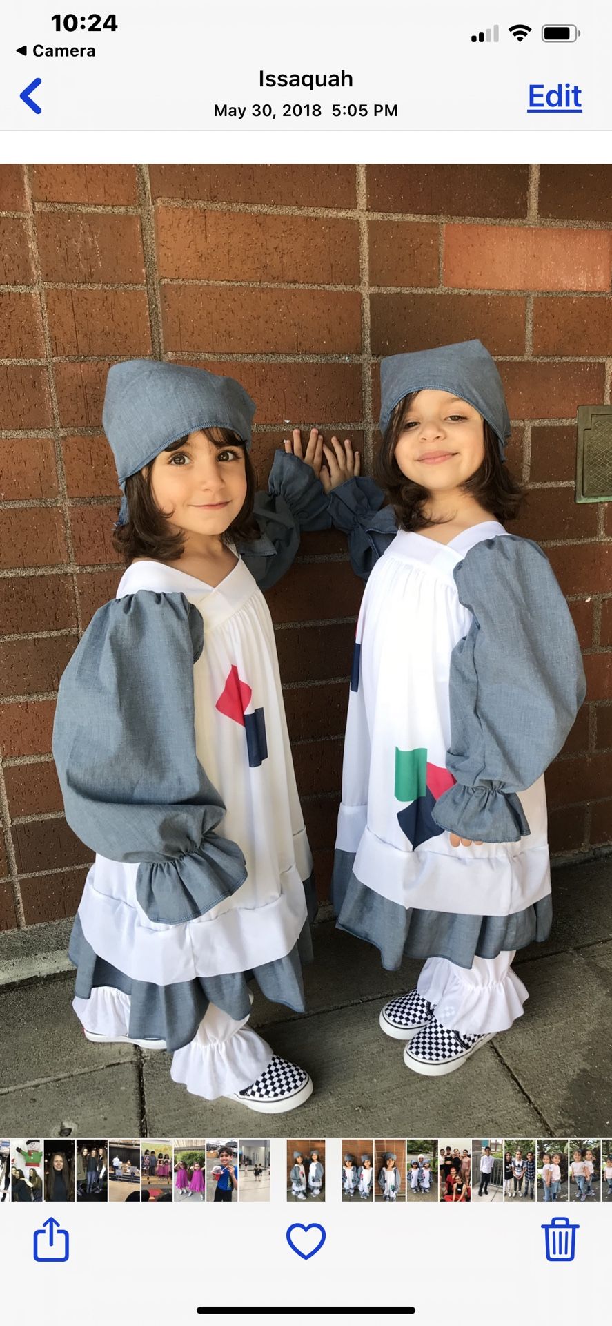 Orphan costume