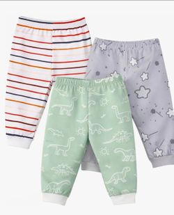 Baby's  Jogger Pants with Elastic Cuffs 3-6 Months