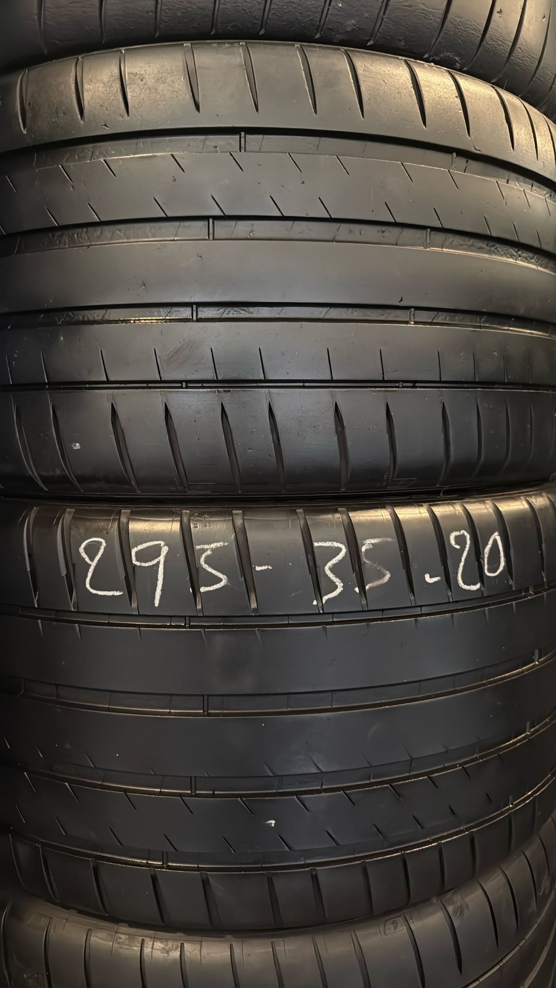 PAIR MICHELIN PILOT SPORT 4s (2) 295-35 ZR20