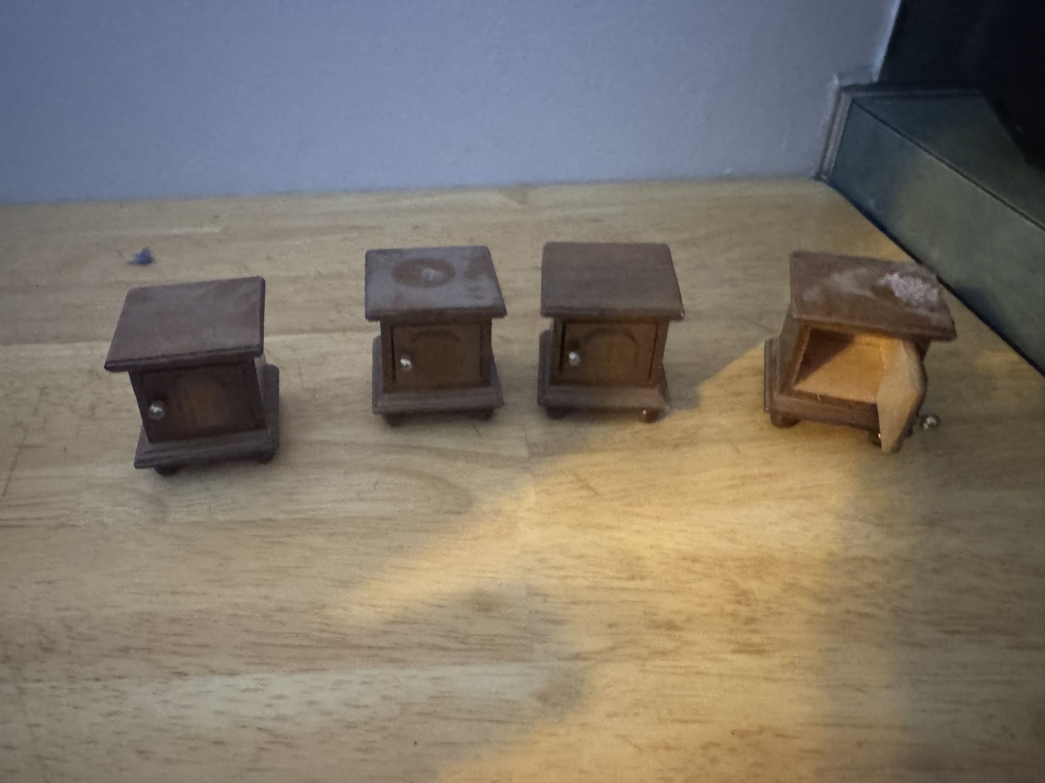 Doll House Miniature Night Stands