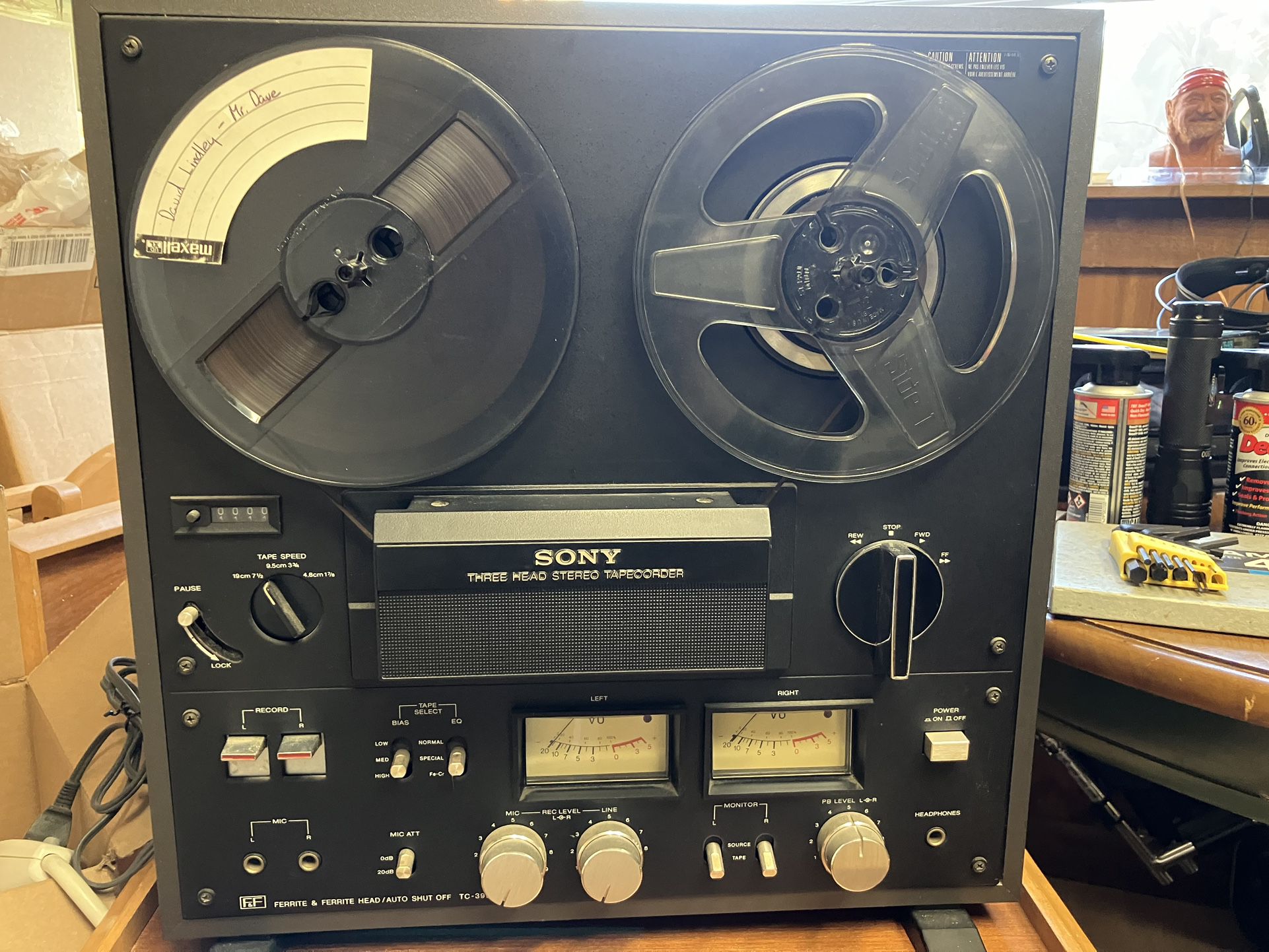 Sony TC399 Reel To Reel Tape Recorder
