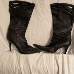 Black boots