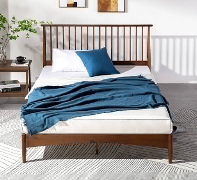 Wooden Bed Frame Full Size New