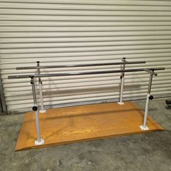 Physical Therapy platform mounted Parallel Bars