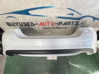 2016 - 2017 - 2018 NISSAN ALTIMA SEDAN REAR BUMPER OEM AY67336 w/o sensorholes