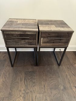 Rustic Farmhouse Nightstands