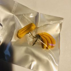 New Banana Earring Set Extremely Lightweight