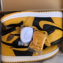 Nike Air Jordan 1 High OG Pollen Size 9 Men Worn