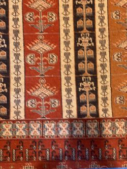 Hand Made Persian Rug ( Turkeman ) 