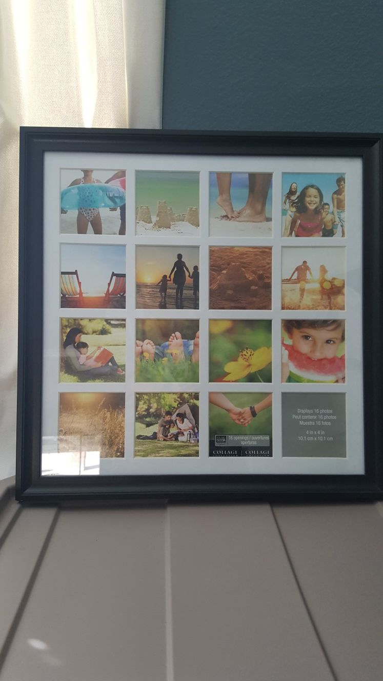 Frame for 4x4 pictures