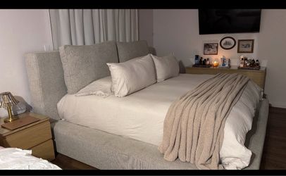 Ashley furniture upholstered bed