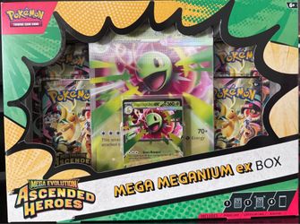 Pokemon Mega Meganium ex Box