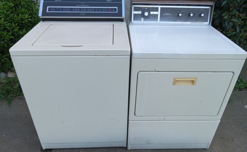 Whirlpool Washer and Kenmore Electric Dryer