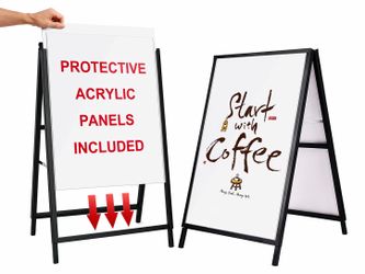 A-FRAME SIDEWALK SIGN. NEW. Henderson location.