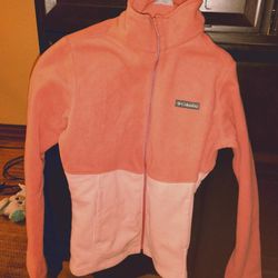 Columbia Pink Fleece Jacket 
