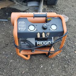 Ridgid Compressor 4.5 Gallon $80