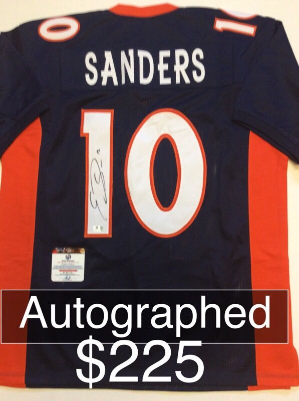 Will trade Emanuel Sanders SIGNED Jersey for Acoustic Guitar in great shape!