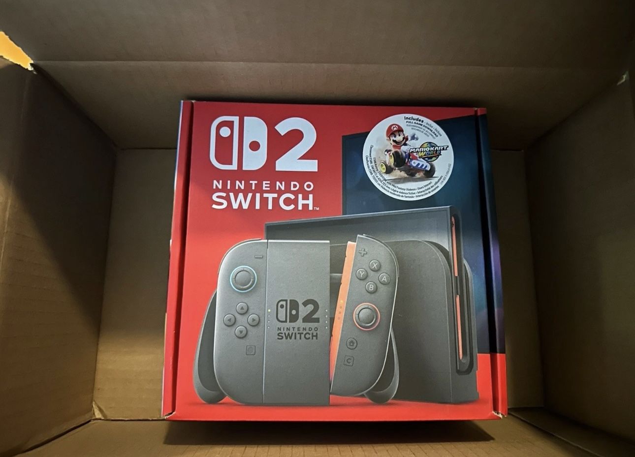 Nintendo Switch 2 With Mario Cart